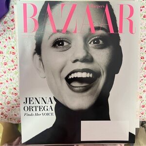 Harper's Bazaar Magazine Cover Jenna Ortega